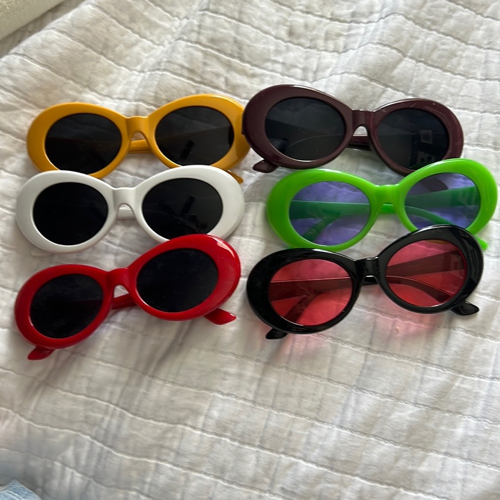 6 pack of clout sunglasses